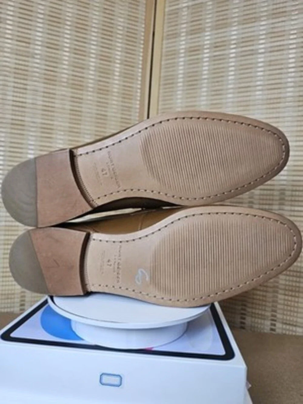 Kurt Geiger London Ali Woven Bit Loafers Men's Brown Leather US 13 EU 47 New